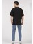Unisex (Erkek -Kadın) Oversize T-Shirt Black (Siyah) Sevimli Kuru Kafa 5