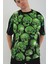 - Skull Pile Siyah Oversize T-Shirt 1