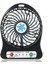Şarjlı Mini Vantilatör Masa Üstü 3 Kademeli USB Mini Fan Siyah 1