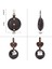 Hook Kahverengi Pro Crazy Horse Doku Kulaklık Kılıfı (Yurt Dışından) 2