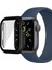 Ektroplating Mat Her Şey Dahil Pc + Temperli Gl Watch Case Apple Watch S 7 45 mm. (Yurt Dışından) 4