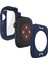 Pc + Temperli Cam Film Su Geçirmez Saat Kılıfı Apple Watch Serisi 7 41 mm. Daha Düşük Kapak (Yurt Dışından) 4