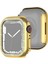 Galvanik Pc Tek Sıra Mas Koruyucu Kılıf Apple Watch S 7 41 mm. İçin (Yurt Dışından) 1