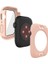 Pc + Temperli Cam Film Su Geçirmez Saat Kılıfı Apple Watch Serisi 7 41 mm. Daha Düşük Kapak (Yurt Dışından) 4