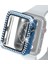 Galvanik Pc Çift Satırlar Mas Koruyucu Kılıf ile Temperli Cam Filmi ile Apple Watch Serisi 3 & 2 & 1 38 mm. (Yurt Dışından) 1