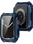 Rhombus Kemer Matkap + Temperli Film Bütünleşik Vaka Apple Watch S 7 41 mm. (Yurt Dışından) 2