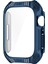 Rhombus Kemer Matkap + Temperli Film Bütünleşik Vaka Apple Watch S 7 41 mm. (Yurt Dışından) 3
