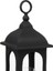 Dekoratif Siyah Fener 49 cm AK.IU0249 3