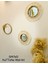 Wall Art Makrome Ayna ve Ahşap Duvar Dekorasyon Ürünü 3’lü Set 1