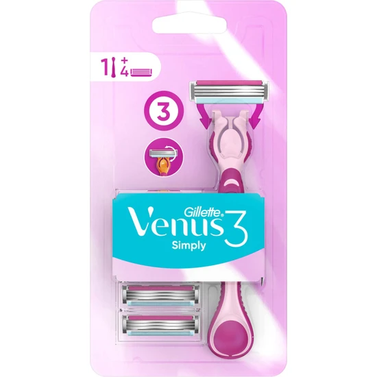 Gillette Simply Venus 3 Tıraş Makinesi