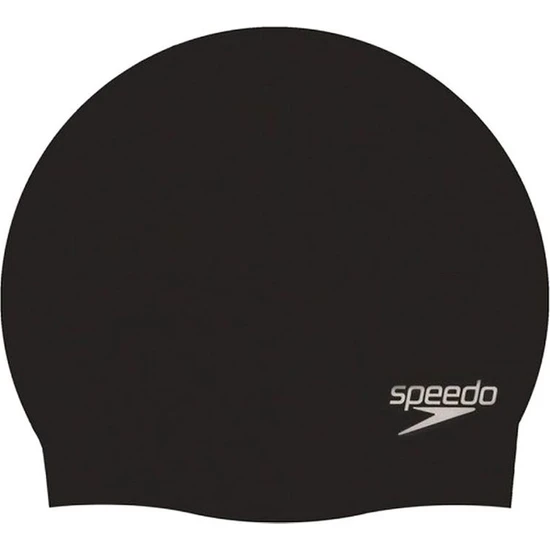 Speedo Junior Plain Moulded Bone Black