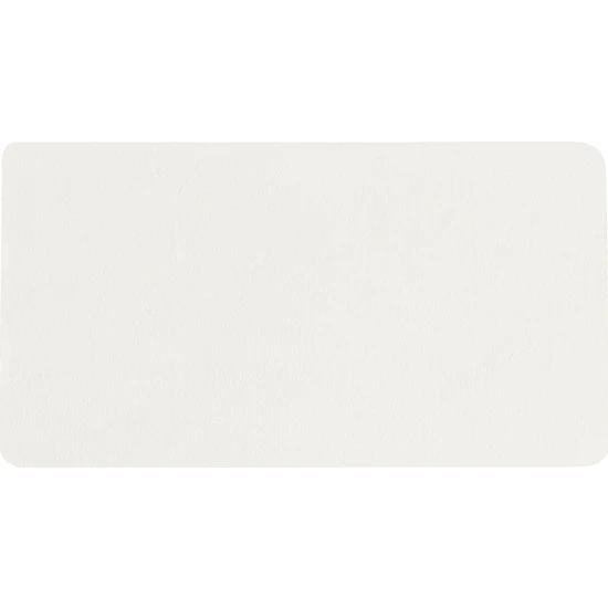 English Home Soft Touch Rabbit Peluş Post 80 x 150CM Dikdörtgen Kesim Beyaz