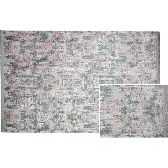 Mor Çilek İpeksi Kaydırmaz Tabanlı Yıkanabilir Dekoratif Fiyatı