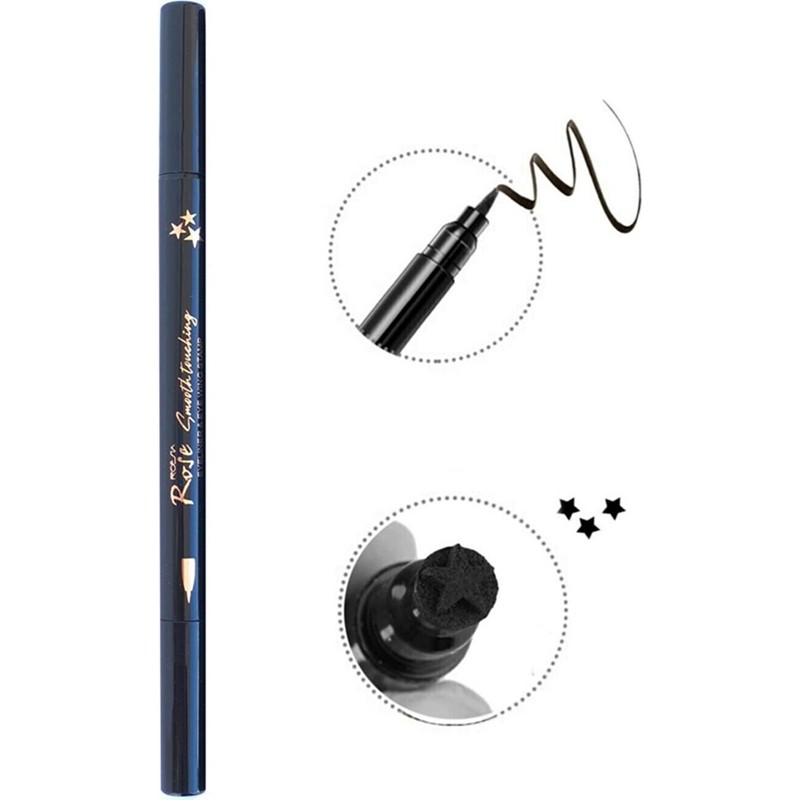Roesia Rose Cosmetics Rose Çift Taraflı Yıldız Eyeliner