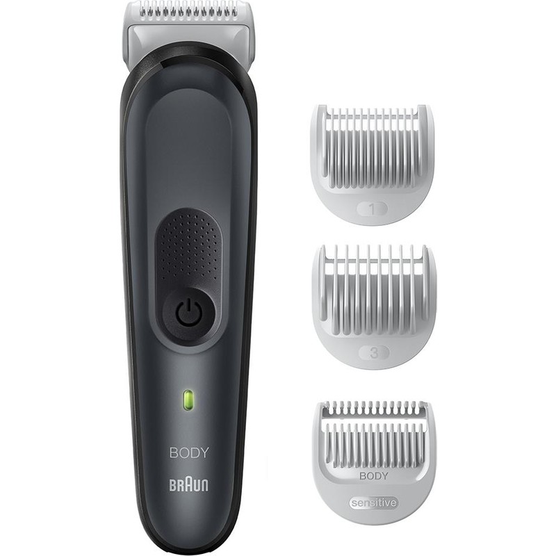 Braun BodyGroomer 3 BG 3340 SkinShield Teknolojisi, 3 Ek Parçalı Vücut Bakım Seti