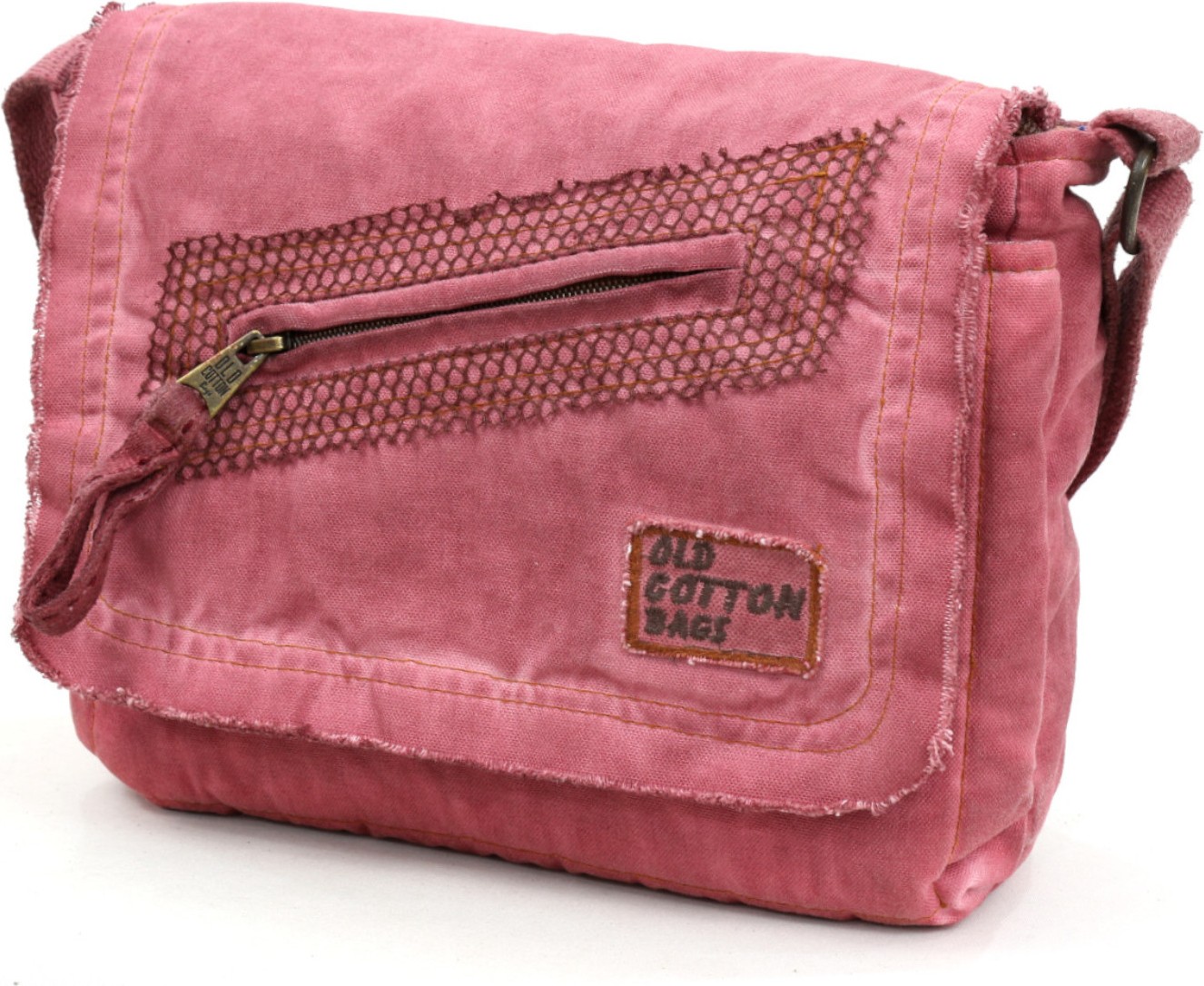 Old Cotton Cargo 7136 Küçük Omuz Çantası Kanvas Bag Okul Tablet Çantası