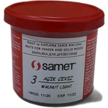 Asil Metal Samet Ahşap Tamir Macunu Açık Ceviz