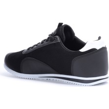 Slazenger AGOT Erkek Sneaker Koşu & Yürüyüş Ayakkabısı Siyah / Beyaz