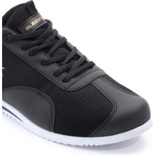 Slazenger AGOT Erkek Sneaker Koşu & Yürüyüş Ayakkabısı Siyah / Beyaz