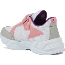 Slazenger KATJA Kız Çocuk Sneaker Koşu & Yürüyüş Ayakkabısı Beyaz / Pembe
