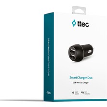 Ttec  Smartcharger Duo 3.1A Araç Şarj Aleti Çift USB