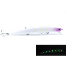 Fujin Flux 140MM 18GR Floating Maket Balık 034 Glow Purple