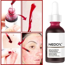 Nedox Cilt Yenileyici Cilt Tonu Eşitleyici Kırmızı Yüz Peeling Serum 30 ml Aha %30 Bha %2 Ph % 3.5