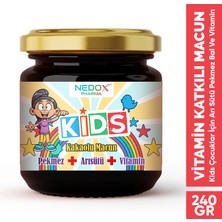 Nedox Pharma Kids Çocuklar Için Özel - Arı Sütü, Pekmez, Bal ve Vitamin Katkılı Kakaolu Macun