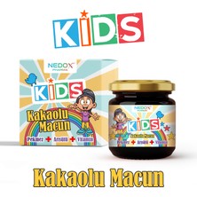 Nedox Pharma Kids Çocuklar Için Özel - Arı Sütü, Pekmez, Bal ve Vitamin Katkılı Kakaolu Macun