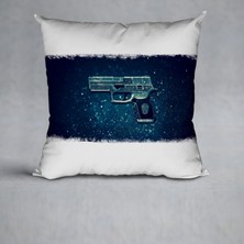 Vadi Burada Cs Go Model 13 Baskılı Yastık