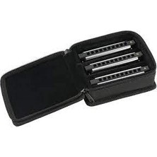 Fender® Blues Deluxe Harmonıcas 3-Pack Wıth Case