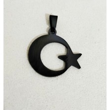 Hg.Aksesuar Erkek Ayyıldız Kolye Ucu