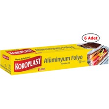 Koroplast Alüminyum Folyo 15 Metre 6 Paket