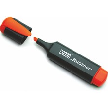 Ark Cassa Fluo Liner 8720 Turuncu Renkli Fosforlu Kalem