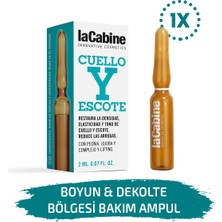 Lacabine 1 Adet Boyun & Dekolte Bölgesi Bakım Ampul Sarkma Giderici Sıkılaştırıcı Dermaroller Dermapen Serum