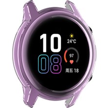 Yue Store Store Honor Magic Watch2 42MM Vaka Koruyucu Şeffaf Mor (Yurt Dışından)