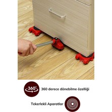 Mbois Pratik Tekerlekli Basit Pratik Ağır Beyaz Eşya Mobilya Taşıma Kaydırma  Aleti Aparatı Seti