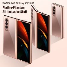 Zunhai Samsung Galaxy Z Fold3 Için 5g Pc Kılıfı Beyaz (Yurt Dışından)