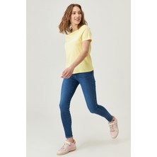 Wrangler Skinny Fit Dar Kesim Yüksek Bel Jean Pantolon