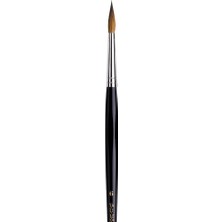 Da Vinci  Seri 35  Kızıl Samur Kılı Ekstra Uzun Yuvarlak Sulu Boya Fırçası  No6