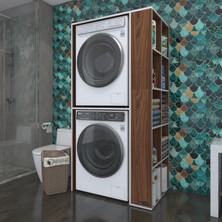 Kenzlife çamaşır-kurutma makinesi dolabı bolodenka cvz 180*090*60 banyo kapaksız arkalıksız