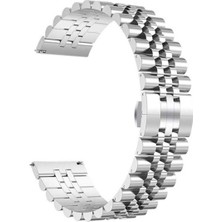 Nezih Case Huawei Watch Gt3 Pro Uyumlu Rolex Tasarım Çelik Metal Kordon 22MM