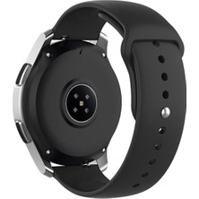 Nezih Case Huawei Watch Gt3 Pro Uyumlu 22MM Klasik Yumuşak Jel Silikon Kordon