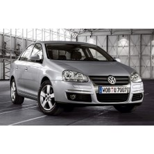 DPA Vw Volkswagen Jetta Mk5 2006-2011 Ön Tampon Sol Sis Farı Izgarası Çerçevesi Krom Çıtalı 1K0853665E