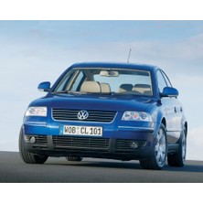 İTHAL Vw Volkswagen Passat B5.5 2001-2005 Ön Tampon Sağ Sis Farı Izgarası Hava Kanalı Sisli 3B0853666L