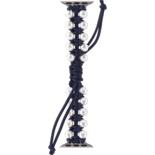Kaneed Apple Saat 5 & 4 44 mm. - 3 & 2 ve 1 42 mm. Mavi İçin Saat Bantları (Yurt Dışından)