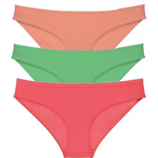 3 Adet Süper Eko Set Likralı Kadın Slip Külot 543