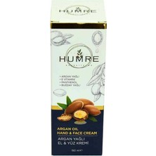 Humre Argan Yağlı E Vitaminli El ve Yüz Kremi 150 ml