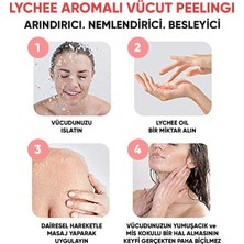 NEDOX Liçi (Lychee Oil) Besleyici, Arındırıcı ve Nemlendirici El & Vücut Peelingi 250 ml