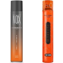 Morfose Ultra Strong 400 Ml + Morfose Nox Ultra Strong Hold  400 Ml Saç Spreyi